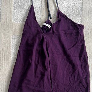 Leather strap Alice and Olivia top